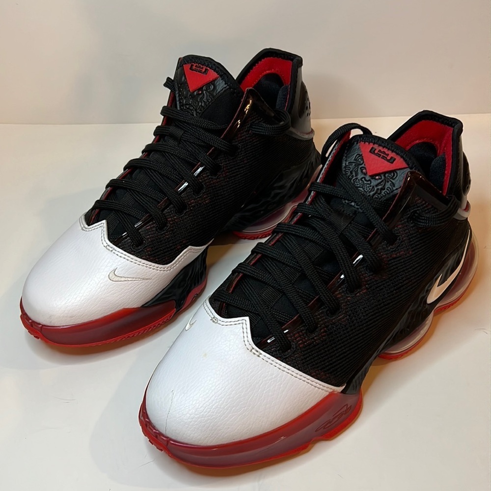 Nike LeBron XlX Low React ‘Bred’ Basketball Shoes DH1270-001 Size 9.5